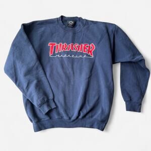Thrasher Magazine Navy Sweatshirt Size M